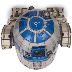4D Puzzles, Star Wars R2-D2 Cardstock Model Kit 201 Pcs | Star Wars Toys Desk Decor | Building Toys | 3D Model Kits For Adults & Teens 12+ 21 4D Puzzles, Star Wars R2-D2 Cardstock Model Kit 201 Pcs | Star Wars Toys Desk Decor | Building Toys | 3D Model Kits For Adults & Teens 12+ -Folkmanis Toys Shop 51NAxwJ9JKL