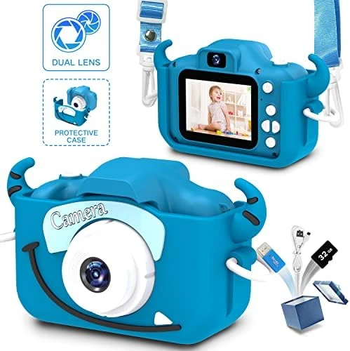 KeBuLe Kids Camera For Girls And Boys,Children Camera Digital Video, Kids Camera 2.0 Inches Screen 20.0MP Video, 32GB SD Card Include, Kid Toys Gift For Birthday, Chrismats Gift For 3-12 Years Old 13 KeBuLe Kids Camera For Girls And Boys,Children Camera Digital Video, Kids Camera 2.0 Inches Screen 20.0MP Video, 32GB SD Card Include, Kid Toys Gift For Birthday, Chrismats Gift For 3-12 Years Old - Image 11