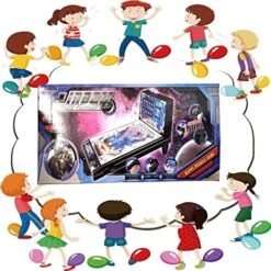 EDVENA Pinball Machine For Kids Adults, Space Tabletop Pinball Toys, Mini Arcade Pinball Game, Miniature Retro Toy Console, Birthday Party Favor -Folkmanis Toys Shop 51NcEKWRsKL. AC