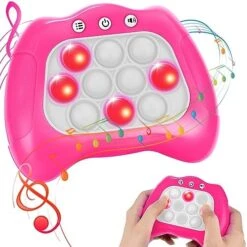 Quick Push Light-up Pop Game, Fidget Toys For Kids And Adults, Electronic Handheld Fast Push Bubble Game, Decompression Stress Relief Toys Gift For 3 4 5 6 7 8 9 Year Old Boys & Girls (Dark Blue) 20 Quick Push Light-up Pop Game, Fidget Toys For Kids And Adults, Electronic Handheld Fast Push Bubble Game, Decompression Stress Relief Toys Gift For 3 4 5 6 7 8 9 Year Old Boys & Girls (Dark Blue) -Folkmanis Toys Shop 51Nwyfkuz9L. AC