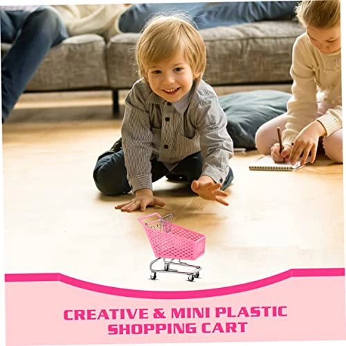 Mini Brands Series 4 4pcs Mini Stuff Cake Shopping Trolley Desk Storage Miniature Supermarket Cart Small Supermarket Trolley 8 Mini Brands Series 4 4pcs Mini Stuff Cake Shopping Trolley Desk Storage Miniature Supermarket Cart Small Supermarket Trolley - Image 6
