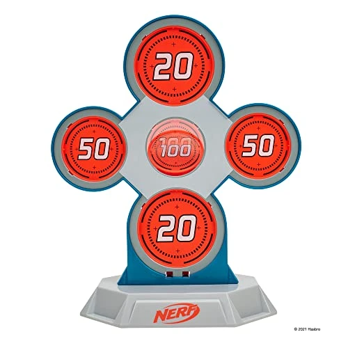 NERF Elite 5-in-1 Target Challenge - Five Unique Targets With Five Stackable Bases Plus Trophy Target Token 8 NERF Elite 5-in-1 Target Challenge - Five Unique Targets With Five Stackable Bases Plus Trophy Target Token - Image 6