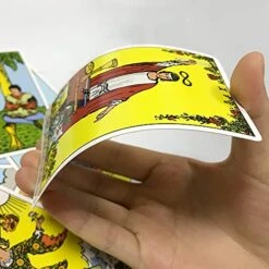 OREIKWEE Tarot Cards With Case,Full Size 78pcs Tarot Cards Deck, Classic Tarot Cards For Beginners With Tarot English Guidebook And Leather Tarot Case/Holder(4.9 X 2.9 X 1.25) -Folkmanis Toys Shop 51OMy78A1ML