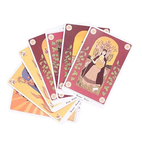 Yadoo Classic Tarot Cards Deck, 78 Pieces True Heart Intuitive Tarot, Self Development Tarot Cards Deck Mysterious Secret Tarot Cards Fortune Telling Game For All Skill Levels, Default 3 Yadoo Classic Tarot Cards Deck, 78 Pieces True Heart Intuitive Tarot, Self Development Tarot Cards Deck Mysterious Secret Tarot Cards Fortune Telling Game For All Skill Levels, Default