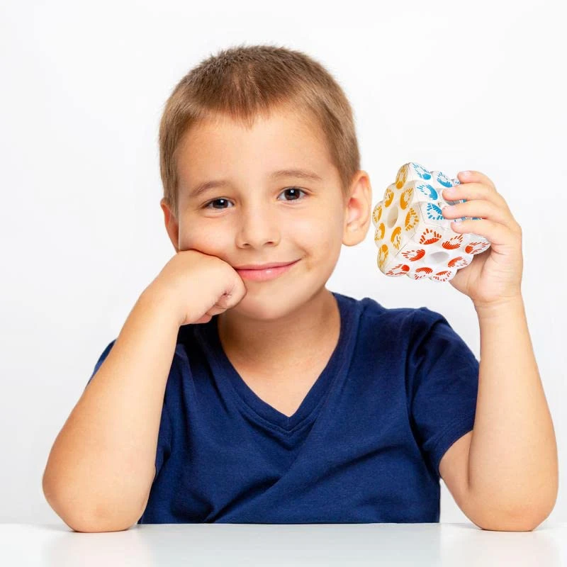 Top Secret Toys ZoomQube High Speed Electronic Light Game Cube With Sound, 6 Games To Master, Improve Memory, Pattern Recall, & Reaction Time, Play In The Dark, Ages 3+ 4 Top Secret Toys ZoomQube High Speed Electronic Light Game Cube With Sound, 6 Games To Master, Improve Memory, Pattern Recall, & Reaction Time, Play In The Dark, Ages 3+ - Image 2