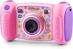 VTech KidiZoom Selfie Camera Pink Purple & (2) Girls Hair Ring -Folkmanis Toys Shop 51Ohql9nQwL