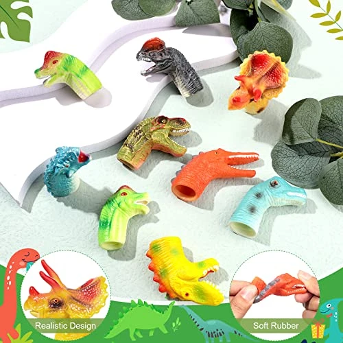 20 Pcs Dinosaur Finger Puppets Dinosaur Head Finger Toys Dinosaur Birthday Party Supplies Kids Party Favors Dinosaur Hand Puppets Realistic Dinosaur Toys For Teens Adults Birthday Party Favor Supplies 5 20 Pcs Dinosaur Finger Puppets Dinosaur Head Finger Toys Dinosaur Birthday Party Supplies Kids Party Favors Dinosaur Hand Puppets Realistic Dinosaur Toys For Teens Adults Birthday Party Favor Supplies - Image 3