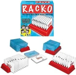 Winning Moves RACK-O, Retro Package Card Game -Folkmanis Toys Shop 51Ooz srcPS. AC