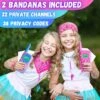 Waka Waka Walkie Talkies For Kids (2 Pack, Pink And Light Blue) — Long Range Two-Way Walkie Talkie Set With Bandanas And Whistles Included — Great For Indoor Or Outdoor Play — Gift For Boys And Girls 2 Waka Waka Walkie Talkies For Kids (2 Pack, Pink And Light Blue) — Long Range Two-Way Walkie Talkie Set With Bandanas And Whistles Included — Great For Indoor Or Outdoor Play — Gift For Boys And Girls -Folkmanis Toys Shop 51POa9LYXVL
