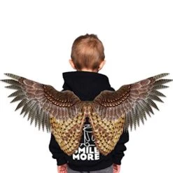 NUOBESTY Wings 1 Set Owl Wings Animal Owl Costume Set Performance Prop Kids Toy Halloween Cosplay Owl Wings Simulated Wings Props Owl Costume -Folkmanis Toys Shop 51PRozn6nPL