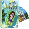 Summer Holiday Tarot: A Tropical Escape To Fun And Magic, 78 Cartoon Tarot Cards In Standard Size With Guidebook For Beginners - 4.75" X 2.75" (120mm X 70mm)
