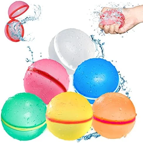 SOPPYCID Water-Balloons, Summer-Pool-Beach-Toys, Quick Fill Magnetic-Splash-Balls Silicone Latex-Free With Mesh Bag, Self-Sealing Water Bomb Games For Kids 3-12 Years Adult Outdoor Fun(12PCS) 10 SOPPYCID Water-Balloons, Summer-Pool-Beach-Toys, Quick Fill Magnetic-Splash-Balls Silicone Latex-Free With Mesh Bag, Self-Sealing Water Bomb Games For Kids 3-12 Years Adult Outdoor Fun(12PCS) - Image 8