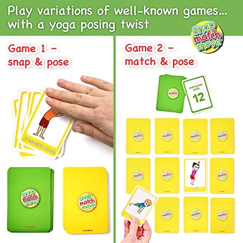 Covelico Fun Kids Yoga - Yoga Cards For Kids And Yoga Dice For Kids - Physical Education Equipment And Classroom Exercises - Yoga Games For Children, Kids Fitness 9 Covelico Fun Kids Yoga - Yoga Cards For Kids And Yoga Dice For Kids - Physical Education Equipment And Classroom Exercises - Yoga Games For Children, Kids Fitness - Image 7
