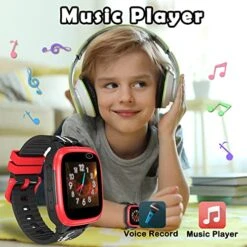 Toys For 3-8 Year Old Boys Kids Smart Watch For Kids With Dual Camera Educational Games Music Player Pedometer 12/24 Hr Touch Screen Toddler Watches Birthday Gift For Boy Age 4 5 6 7 8 -Folkmanis Toys Shop 51Q3sxaIr5L