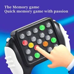 Hand Memory Game, 21 Keys Electronic Hand Memory Game Exercise Finger Flexibility Light Portable For Child For Home -Folkmanis Toys Shop 51Q5qCTluZL