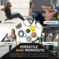 Exercise Dice - Personal Gym Trainer Workout Dice - Fitness Dice For Adults - Fun Exercise Games For HIIT, Cardio - Home Workouts Equipment And Accessories - Workout Gifts For Women And Men -Folkmanis Toys Shop 51QDP5yEBJL