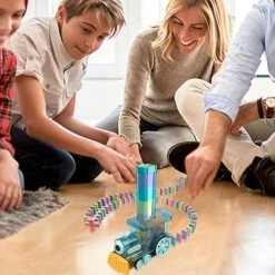 Starhjy Train Deal Toys Automatic Domino Model Early Educational Toys Blocks Building Stacking Toy Gifts 16 Starhjy Train Deal Toys Automatic Domino Model Early Educational Toys Blocks Building Stacking Toy Gifts -Folkmanis Toys Shop 51QHdJu7ACL