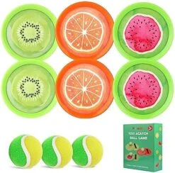 PULEEBO Catch Ball Game For Kids-Beach Toys Backyard Lawn Toss And Catch Games -Upgraded Version Throw Sticky Balls And Catch Game Toys For Kids Boys Girls Adults Family Outside Gifts -Folkmanis Toys Shop 51QOOCb7qtL. AC