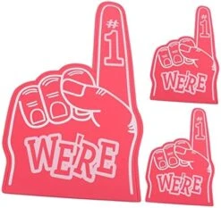 Unomor 15 Pcs Foam Fingers Sports Toys Girl Toy Toys In Bulk Pom Poms Cheerleading Party Soccer Finger Celebration Pom Poms Party Toys Football Game Noise Makers Sports Fan Finger -Folkmanis Toys Shop 51QUsX2inWL. AC
