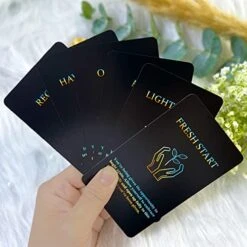 Sishui Life Oracle Cards Deck, Mind Info Oracle Cards, Oracle Cards For Beginners, Answers To Guiding You Through Life And Career Questions -Folkmanis Toys Shop 51QXNn7nZcL