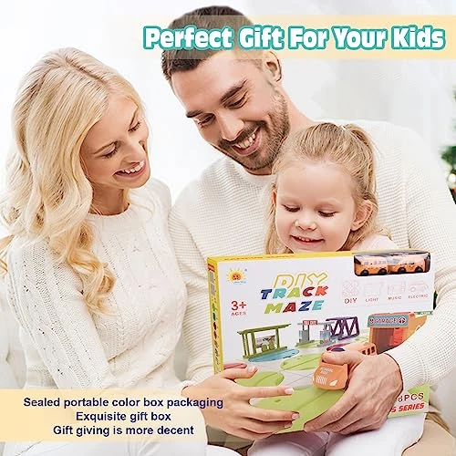 Brain Teasers Kid Puzzle Board Games - STEM Toy Track Maze School Bus Has Music Lamplight Effects, Educational Montessori Birthday Gift For Ages 3-12 Year Old Boys Girls, Interactive Toys For Kids 3-5 8 Brain Teasers Kid Puzzle Board Games - STEM Toy Track Maze School Bus Has Music Lamplight Effects, Educational Montessori Birthday Gift For Ages 3-12 Year Old Boys Girls, Interactive Toys For Kids 3-5 - Image 6