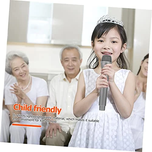 Ibasenice 3 Pcs Simulation Microphone Silver Wear Echo Microphone Outside Toys For Kids Prop Microphone Girls Toys Microphone Prop Abs Silver Kids Karaoke Prop Mic Microphone Playthings 6 Ibasenice 3 Pcs Simulation Microphone Silver Wear Echo Microphone Outside Toys For Kids Prop Microphone Girls Toys Microphone Prop Abs Silver Kids Karaoke Prop Mic Microphone Playthings - Image 4