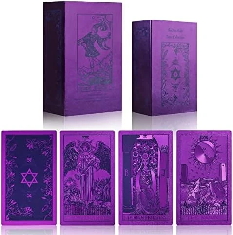 SOUL SPARKLE TAROT - Neo Rider Tarot Deck 7 Deadly Sins Collection, 78 Tarot Cards Deck With English Booklet, Rainbow Tarot Cards (The Iridescent Deck Inked (Blue Ink) 14 SOUL SPARKLE TAROT - Neo Rider Tarot Deck 7 Deadly Sins Collection, 78 Tarot Cards Deck With English Booklet, Rainbow Tarot Cards (The Iridescent Deck Inked (Blue Ink) - Image 12