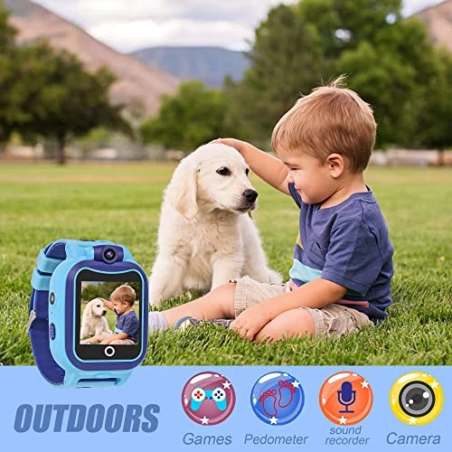 Rindol Kids Watch For Boy Toys For 5-8 Year Old Boys Girls Touchscreen Toddler Watch With Camera Music Player Educational Toy Birthday Christmast Gifts For Kids Age 6 7 8 9 4 Rindol Kids Watch For Boy Toys For 5-8 Year Old Boys Girls Touchscreen Toddler Watch With Camera Music Player Educational Toy Birthday Christmast Gifts For Kids Age 6 7 8 9 - Image 2