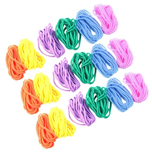 Ciieeo Friendship Bracelet String Puzzle Craft 288 Pcs Cats Cradle String Cradle String Finger String Hand Game For Outdoor Exercise, Rainbow Color Developmental Educational Bulk Toys 3 Ciieeo Friendship Bracelet String Puzzle Craft 288 Pcs Cats Cradle String Cradle String Finger String Hand Game For Outdoor Exercise, Rainbow Color Developmental Educational Bulk Toys
