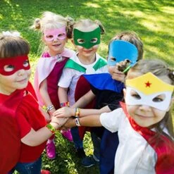 48PCS Super Hero Party Favors Slap Bracelets,Super Hero Action Sign Party Slap Bracelet Wristbands Perfect For Kids Cartoons Hero Theme Gift Giving Baby Shower Birthday Party Decoration Supplies -Folkmanis Toys Shop 51Qvc2PtDFL