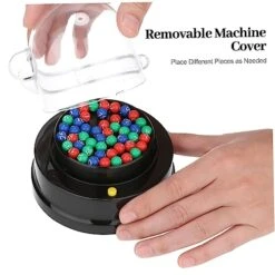 Abaodam 3 Sets Lottery Machine Electric Vehicle Outdoor Play Set Mini Toys For Girls Bingo Game For Kids Outdoor Games For And Family Lottery Game Machine Abs Black Fortunate Ball Picker -Folkmanis Toys Shop 51R9hPxew1L