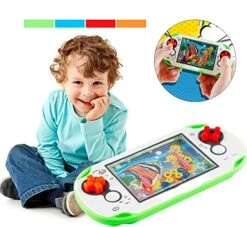 MASMU Retro Game Machine 3PCS Water Ring Game Machine, Nostalgic Childhood Retro Arcade Game Machine Toys, Water Handheld Game Machine Throwing Ring Puzzle Machine Toys Children's Gifts -Folkmanis Toys Shop 51RGiovnqRL