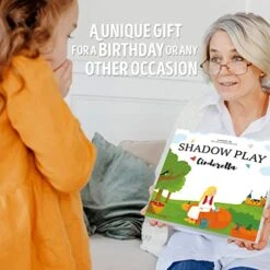 Shadow Play Cinderella Shadow Theater And Shadow Puppets Combo - Educational Toy, Montessori Preschool Learning Toys For Girls And Boys - Easter Birthday Gift Present 3 4 5 6 7 8 Year Old 11 Shadow Play Cinderella Shadow Theater And Shadow Puppets Combo - Educational Toy, Montessori Preschool Learning Toys For Girls And Boys - Easter Birthday Gift Present 3 4 5 6 7 8 Year Old -Folkmanis Toys Shop 51RHKQERCzL