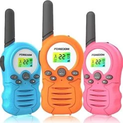 FOREDOM T388A Walkie Talkies For Kids, 3 Pack Kids Walkie Talkies For Boys & Girl -Folkmanis Toys Shop 51RSDjOPZL. AC