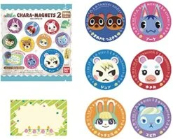 Bandai Shokugan Shokugan - Animal Crossing New Horizons Chara Magnet 2 (Box Of 14), Chara Magnet