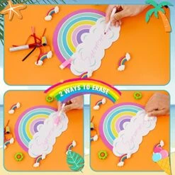 QTOP Fidget Toys Set,10 Pack Fidget Toys, Sensory Toys, Erasable Board Toys, Water Games And Puzzles, Activities Toy For Boys And Girls 4 5 6 7 8 Years - Learning Gift For Trip (Rainbow) 17 QTOP Fidget Toys Set,10 Pack Fidget Toys, Sensory Toys, Erasable Board Toys, Water Games And Puzzles, Activities Toy For Boys And Girls 4 5 6 7 8 Years - Learning Gift For Trip (Rainbow) -Folkmanis Toys Shop 51RvmL2JESL