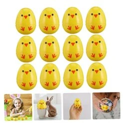 ABOOFAN 36 Pcs Chicken Printing Eggs White Plastic Eggs Stuffed Toys Mini Toy Games Eggs Plastic Eater Eggs Creative Egg Package Easter Accessories Plastic Eggshells Child Egg Bun 13 ABOOFAN 36 Pcs Chicken Printing Eggs White Plastic Eggs Stuffed Toys Mini Toy Games Eggs Plastic Eater Eggs Creative Egg Package Easter Accessories Plastic Eggshells Child Egg Bun -Folkmanis Toys Shop 51Ryq6B5vTL