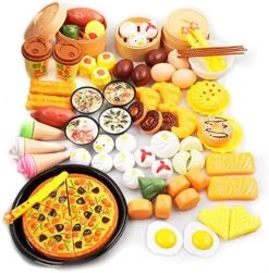 OADANNUo Play Food 88 PCS Dim Sum Play Food Toy For Kids Kitchen Toddler Imaginative Development Toys, Fun Educational Game Accessories Perfect Educational Toy For Toddlers Boys & Girls 13 OADANNUo Play Food 88 PCS Dim Sum Play Food Toy For Kids Kitchen Toddler Imaginative Development Toys, Fun Educational Game Accessories Perfect Educational Toy For Toddlers Boys & Girls -Folkmanis Toys Shop 51RzfEhedFL. AC