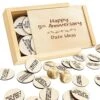 1DFAUL 5 Year Anniversary Wood Gift For Him Her, 5th Gifts Anniversary For Wife, Wooden Gifts For 5 Year Marriage Anniversary, Fifth Wedding Anniversary For Couple, Couples Ideas & Dice Box (5 Year) -Folkmanis Toys Shop 51S4AmNLQyL