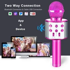 SEPHIX Bluetooth Portable Karaoke Microphone - Best Gifts For Kids