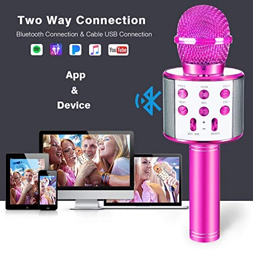SEPHIX Bluetooth Portable Karaoke Microphone - Best Gifts For Kids 3 SEPHIX Bluetooth Portable Karaoke Microphone - Best Gifts For Kids