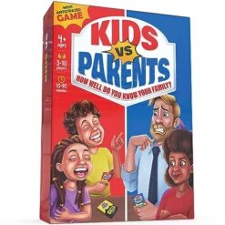 Kids VS Parents - Family Game For Kids And Adults | Games For Family Game Night | Kids Games Ages 4-12 (200 Conversation Starter Cards, 10-90 Minutes Play Time) 7 Kids VS Parents - Family Game For Kids And Adults | Games For Family Game Night | Kids Games Ages 4-12 (200 Conversation Starter Cards, 10-90 Minutes Play Time) -Folkmanis Toys Shop 51SFGxPWtmL