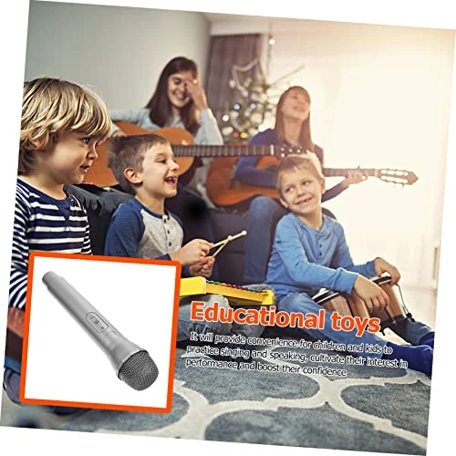 2 Pcs Simulation Microphone Outdoor Toys Bath Toys Outdoor Toys For Toddlers Toddler Toys Plastic Microphone Toy Rock Instrument Educational Toys Karaoke Prop 5 2 Pcs Simulation Microphone Outdoor Toys Bath Toys Outdoor Toys For Toddlers Toddler Toys Plastic Microphone Toy Rock Instrument Educational Toys Karaoke Prop - Image 3