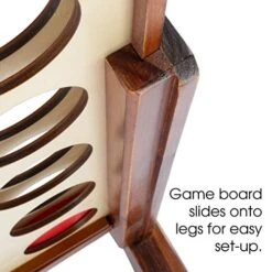 Hey! Play! 4-in-A-Row-Giant Classic Wooden Game For Indoor And Outdoor Play-2 Player Strategy And Skill Fun Backyard Lawn Toy For Kids And Adults 11 Hey! Play! 4-in-A-Row-Giant Classic Wooden Game For Indoor And Outdoor Play-2 Player Strategy And Skill Fun Backyard Lawn Toy For Kids And Adults -Folkmanis Toys Shop 51SJ545s7GL