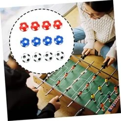 BESPORTBLE 24 Pcs Foosball Tabletop Toy For Football Professional Color Durable Ball Foosballs Practical Accessory Table White Mini Balls Mm Replacement Footballs Red Entertainment Billiards -Folkmanis Toys Shop 51SMBzUtuFL