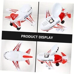 Airplane Piggy Bank 1pc Airplane Piggy Bank Musical Toy Money Storage Jar Kid Piggy Bank Childrens Toys Kids Educational Toys Music Saving Pot Cartoon Piggy Bank Toy Plane Toy -Folkmanis Toys Shop 51SSoYPI6bL