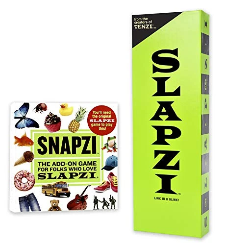 TENZI SLAPZI And SNAPZI Bundle- The Quick Thinking And Fast Matching Card Games For All Ages - 2-10 Players 3 TENZI SLAPZI And SNAPZI Bundle- The Quick Thinking And Fast Matching Card Games For All Ages - 2-10 Players