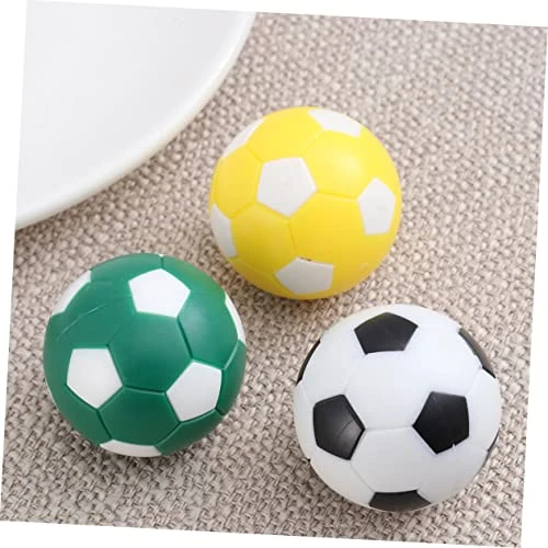 CLISPEED 15pcs Outside Toy Billiards Accessories Sports Accessories Jewelry Accessories Tabletop Soccer Mini Soccer Plastic Replacement Foosballs Tabletop Soccer Ball Table Foosball Ball 7 CLISPEED 15pcs Outside Toy Billiards Accessories Sports Accessories Jewelry Accessories Tabletop Soccer Mini Soccer Plastic Replacement Foosballs Tabletop Soccer Ball Table Foosball Ball - Image 5