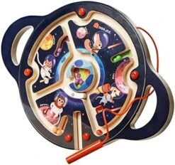 Dorjee Magnetic Maze Game, Magnetic Puzzle Activity For Toddler, Road Trip Travel Toys (Space Explorer) -Folkmanis Toys Shop 51SuwaLM3aL. AC