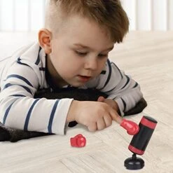 ArtCreativity Mini Boxing Bag Set For Kids, 3-Piece Set With 1 Mini Punching Bag And 2 Gloves, Cool Desk Toys For Adults, Boxing Tabletop Game For Stress Relief And Hours Of Fun -Folkmanis Toys Shop 51SvFDOH4nL